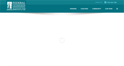 Desktop Screenshot of federal-leadership.com